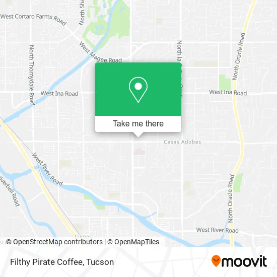 Filthy Pirate Coffee map