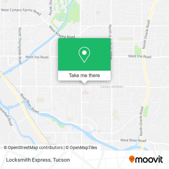 Locksmith Express map