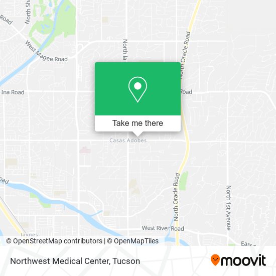Northwest Medical Center map