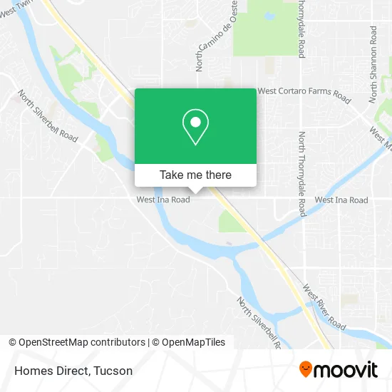 Homes Direct map