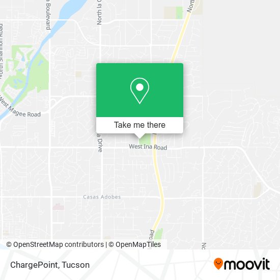 ChargePoint map