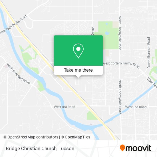 Bridge Christian Church map