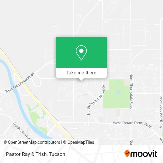 Pastor Ray & Trish map