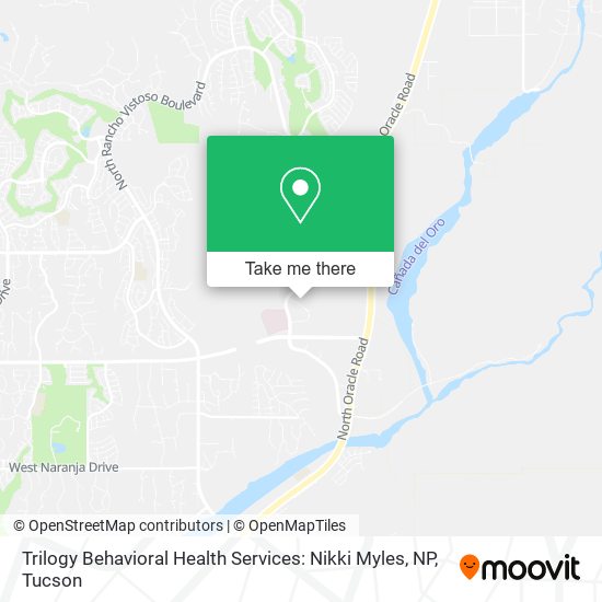 Mapa de Trilogy Behavioral Health Services: Nikki Myles, NP