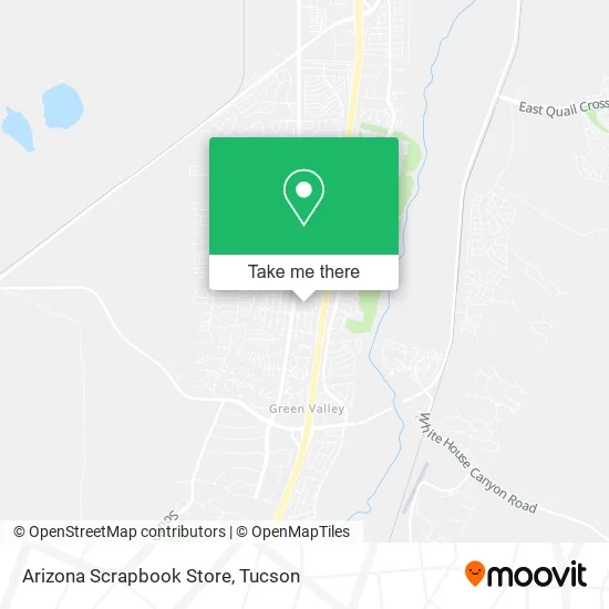 Arizona Scrapbook Store map