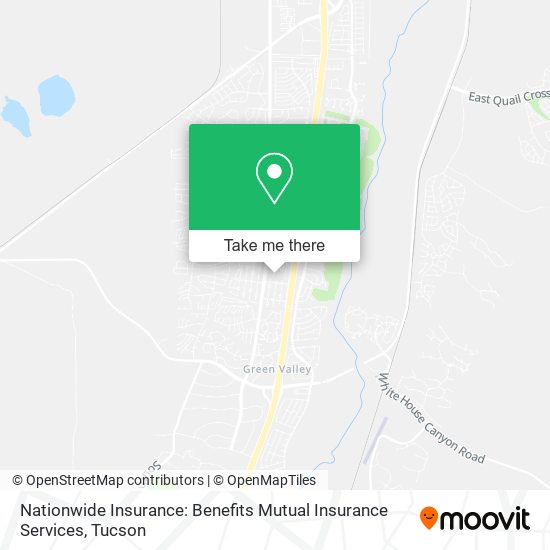 Mapa de Nationwide Insurance: Benefits Mutual Insurance Services