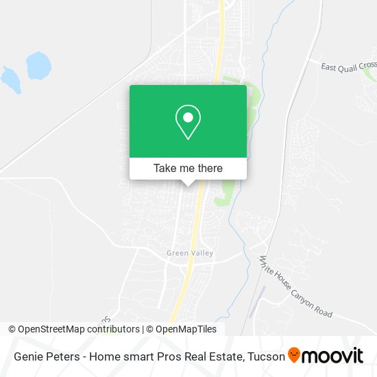 Genie Peters - Home smart Pros Real Estate map