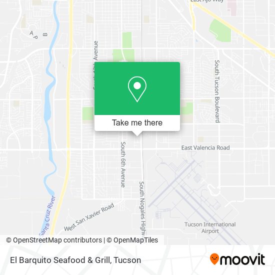 El Barquito Seafood & Grill map