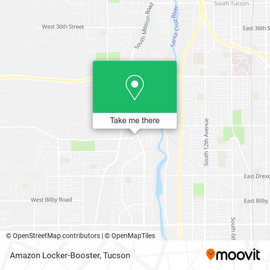 Mapa de Amazon Locker-Booster