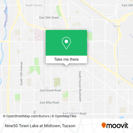 Nine50 Town Lake at Midtown map