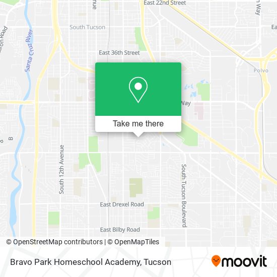 Mapa de Bravo Park Homeschool Academy