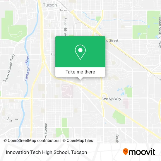 Innovation Tech High School map