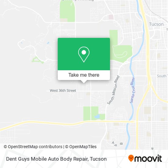 Dent Guys Mobile Auto Body Repair map