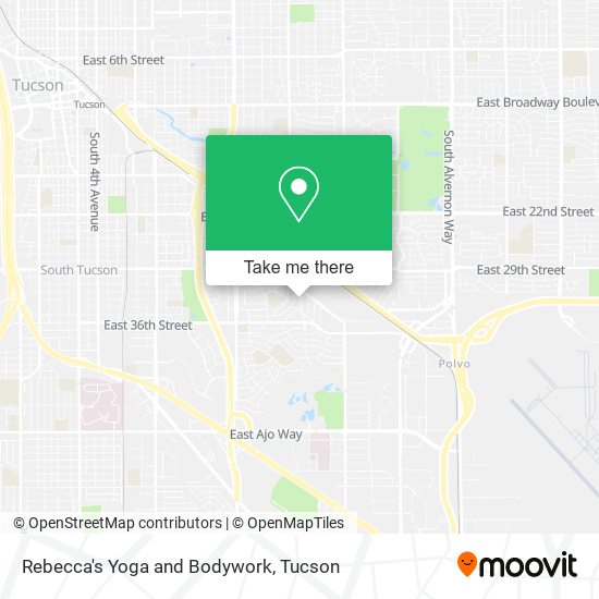 Mapa de Rebecca's Yoga and Bodywork