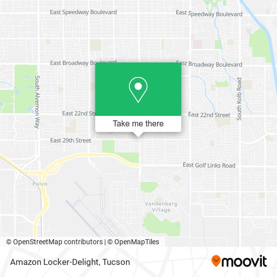 Mapa de Amazon Locker-Delight