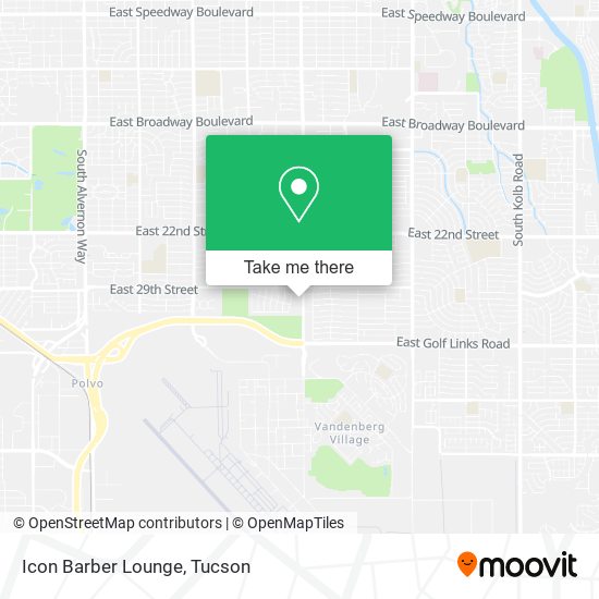 Mapa de Icon Barber Lounge