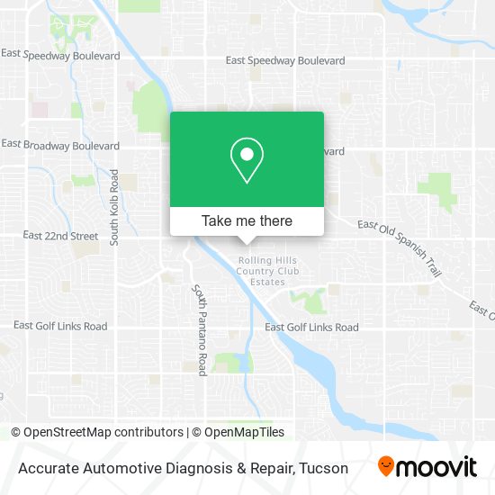 Accurate Automotive Diagnosis & Repair map