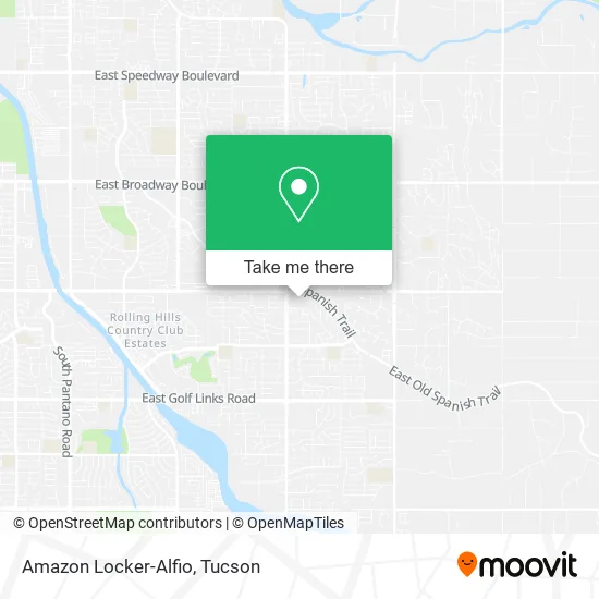Amazon Locker-Alfio map