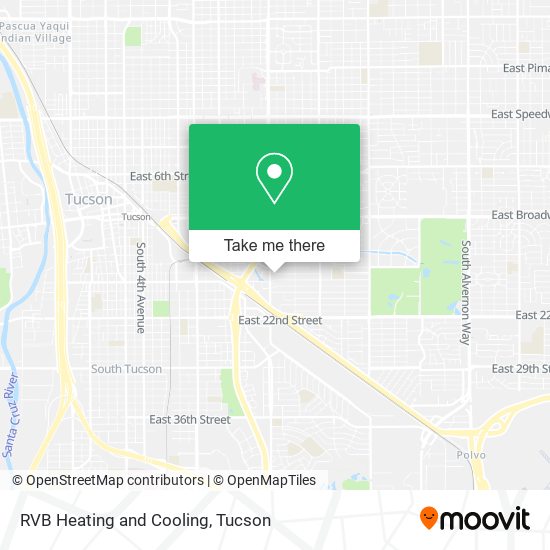 RVB Heating and Cooling map