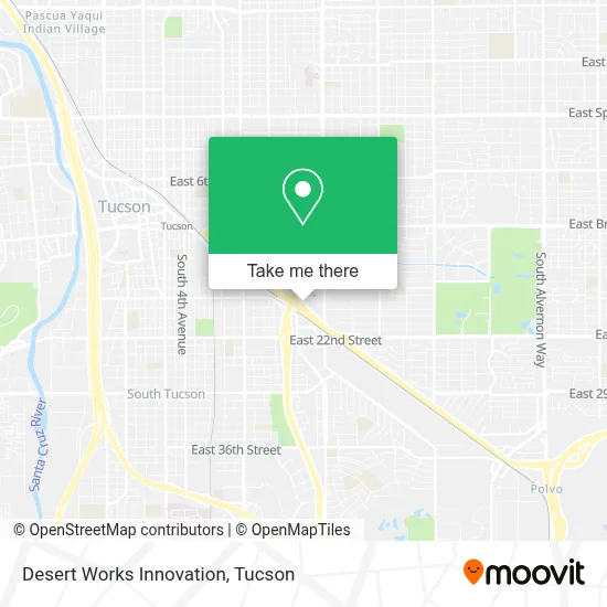 Desert Works Innovation map