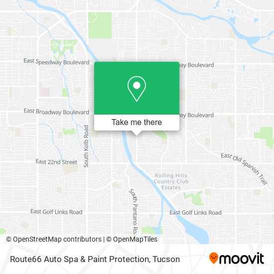 Route66 Auto Spa & Paint Protection map