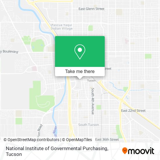 Mapa de National Institute of Governmental Purchasing