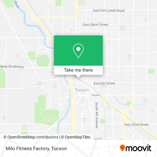 Milo Fitness Factory map