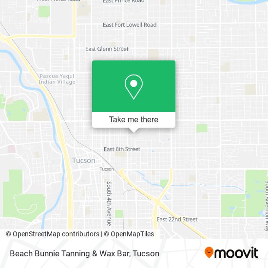 Beach Bunnie Tanning & Wax Bar map
