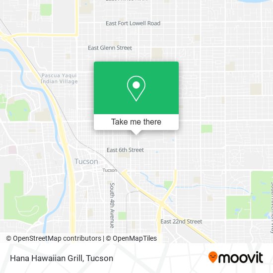 Mapa de Hana Hawaiian Grill