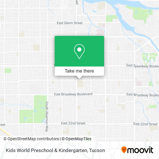 Mapa de Kids World Preschool & Kindergarten