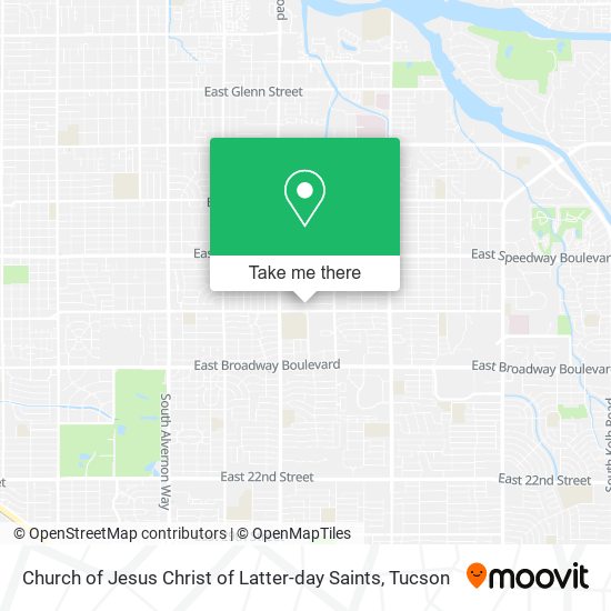 Church of Jesus Christ of Latter-day Saints map