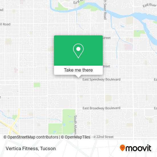 Vertica Fitness map