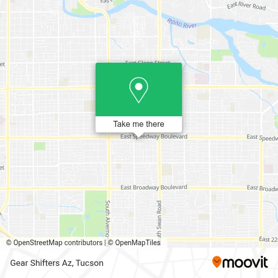 Gear Shifters Az map