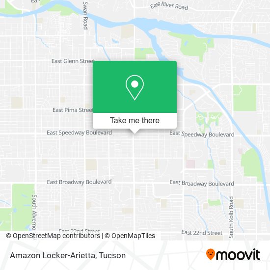 Amazon Locker-Arietta map