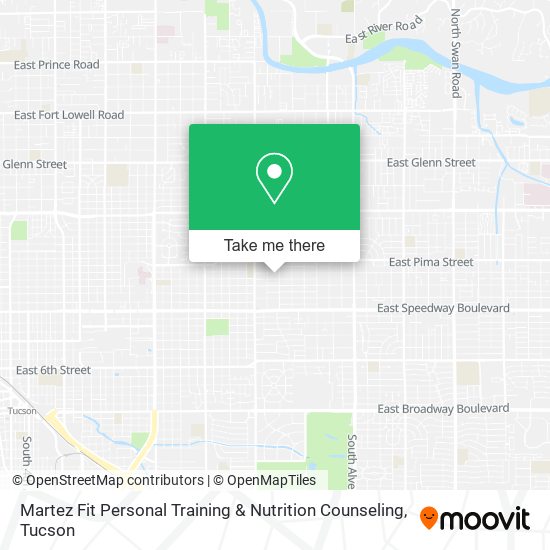 Mapa de Martez Fit Personal Training & Nutrition Counseling