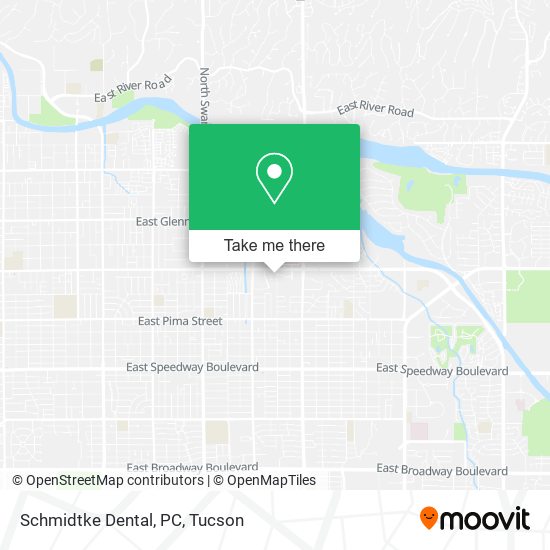Mapa de Schmidtke Dental, PC