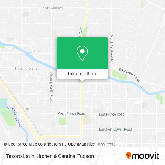 Tesoro Latin Kitchen & Cantina map
