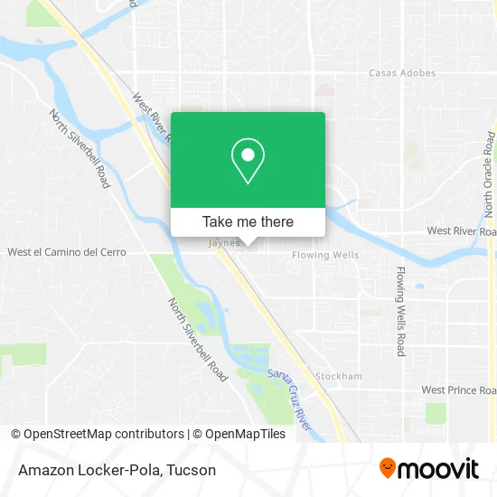 Amazon Locker-Pola map
