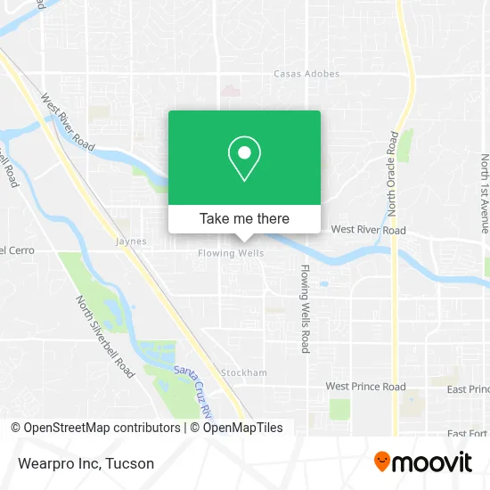 Wearpro Inc map