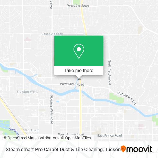 Mapa de Steam smart Pro Carpet Duct & Tile Cleaning
