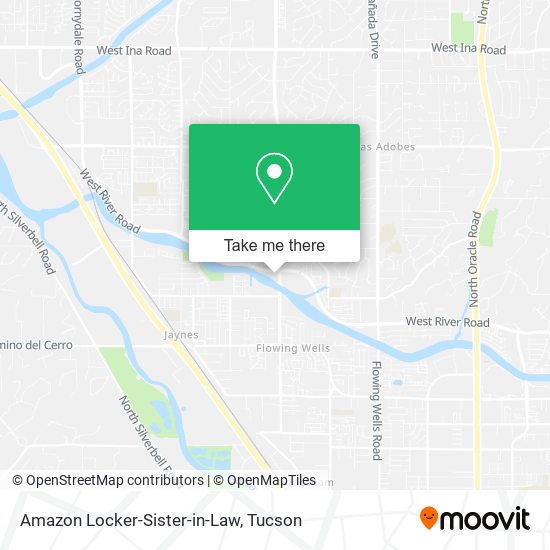 Mapa de Amazon Locker-Sister-in-Law