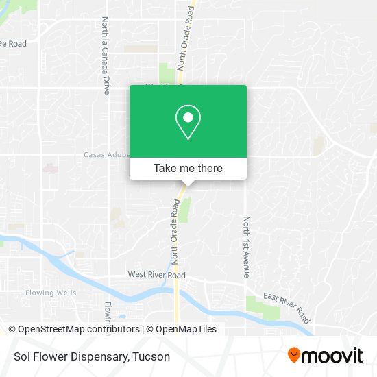 Mapa de Sol Flower Dispensary