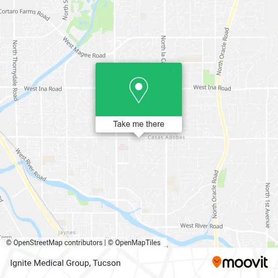 Ignite Medical Group map