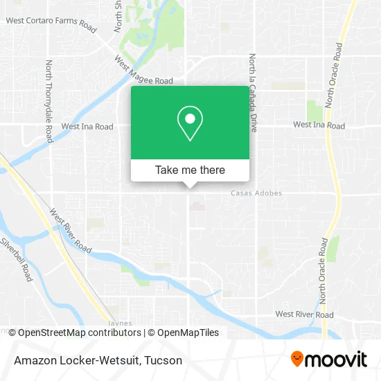 Amazon Locker-Wetsuit map