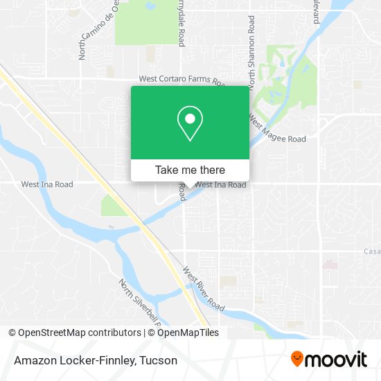 Amazon Locker-Finnley map