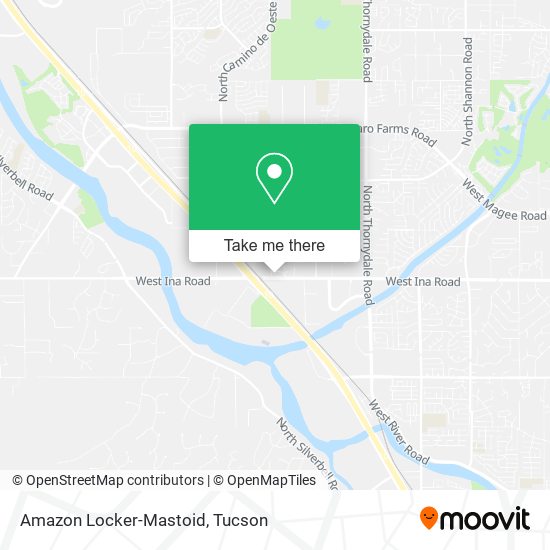 Mapa de Amazon Locker-Mastoid