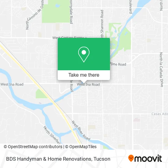 BDS Handyman & Home Renovations map