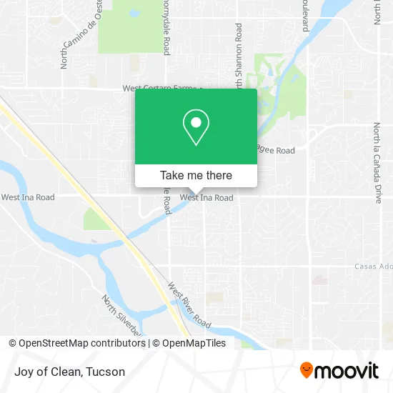 Joy of Clean map