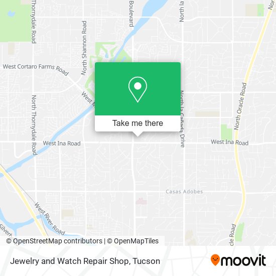 Mapa de Jewelry and Watch Repair Shop