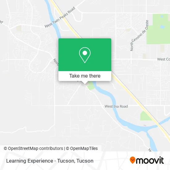 Learning Experience - Tucson map